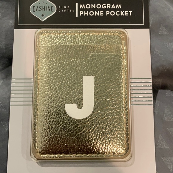 Monogram phone pocket - NWT - Picture 1 of 3